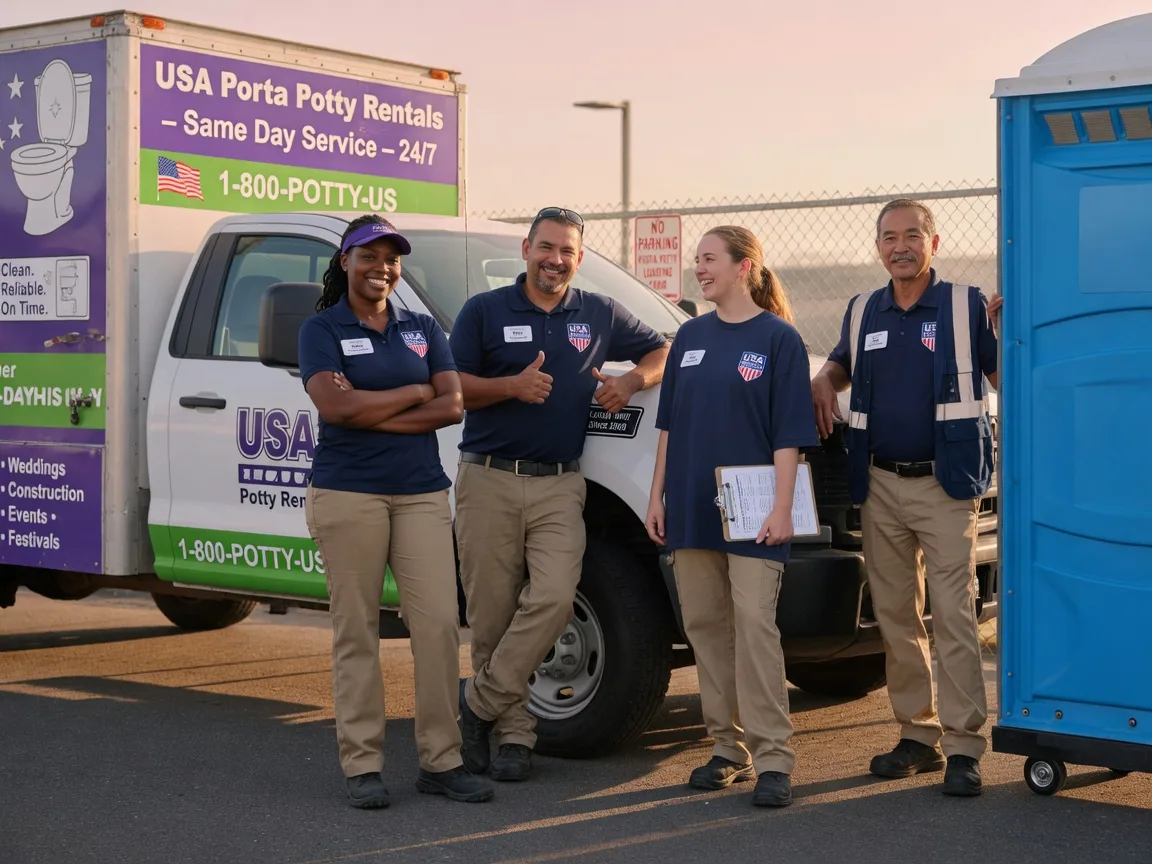 Porta Potty Rental company in New Hudson, MI
