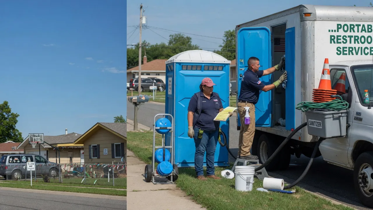 Portable Toilet Rental in New Hudson, MI near me
